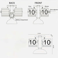 Classic Desktop Flip Clock