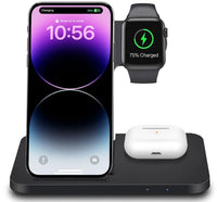 3 in 1 Wireless Fast Charger Dock Station